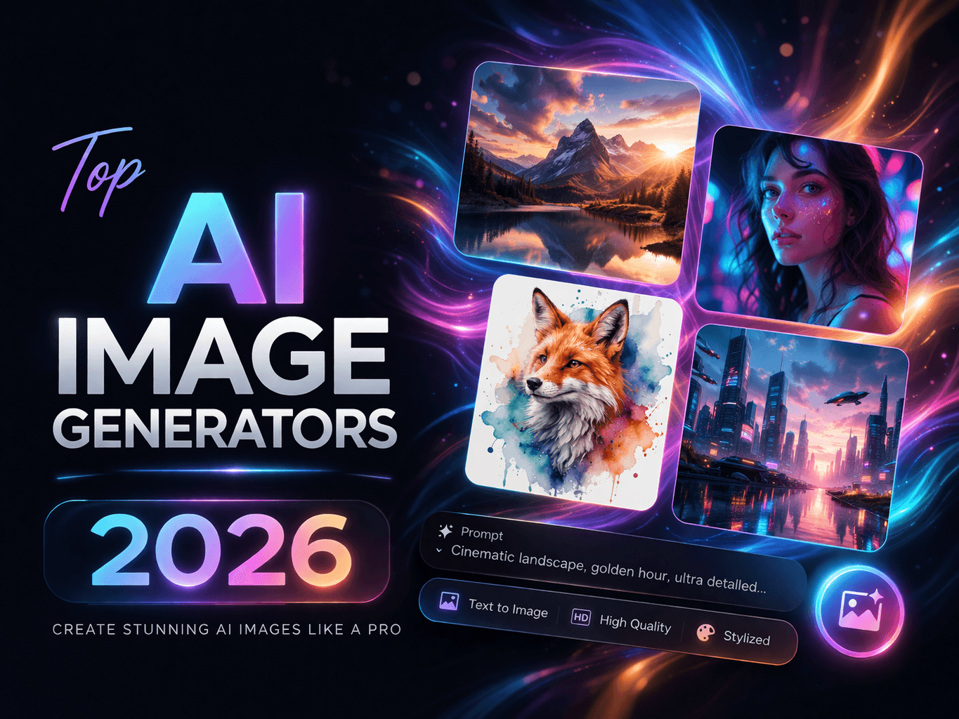 Top AI Image Generators You Should Try